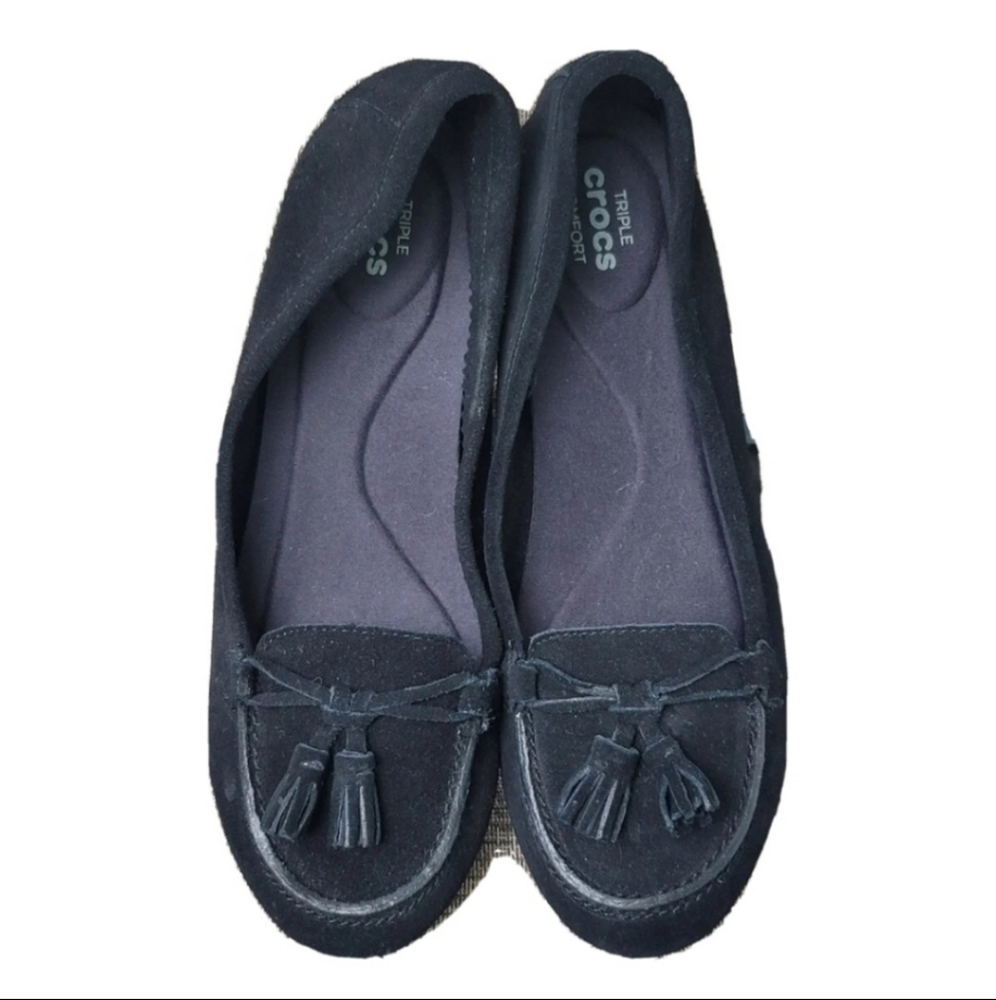 Women's Crocs Mocassins Triple Comfort, Size 9.5